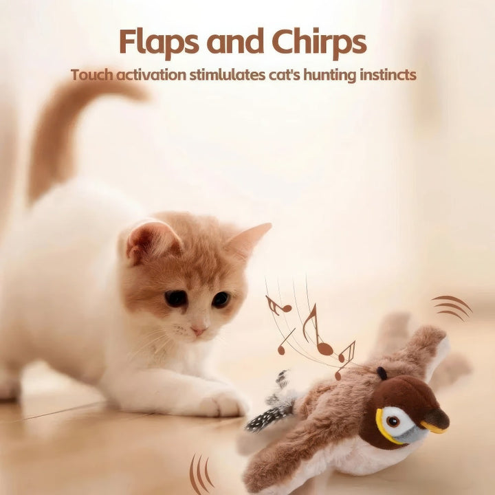Flapping Bird Cat Toy - vicassy.com