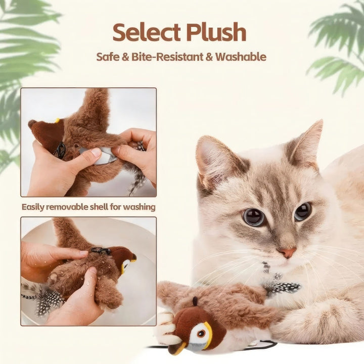 Flapping Bird Cat Toy - vicassy.com